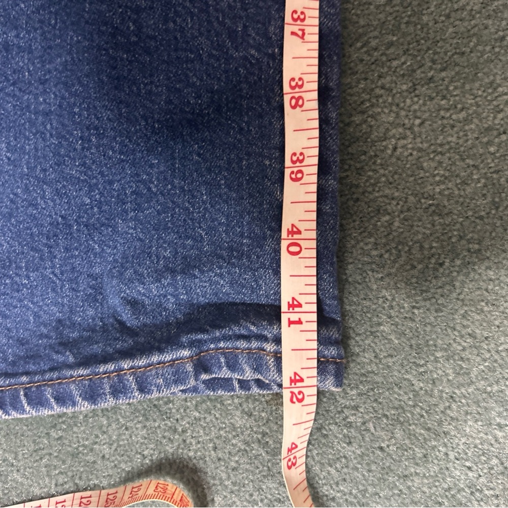 Universal Thread Blue Denim Button-Fly Jeans size… - image 9